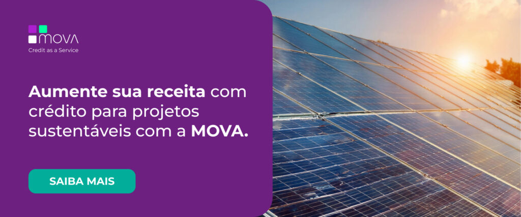 Aumente sua receita com crédito para projetos sustentáveis com a MOVA